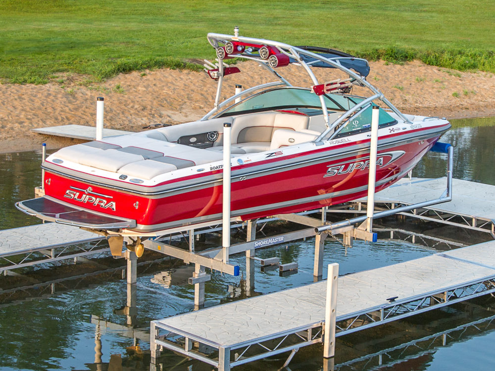 Boat Lift Easy Dock Step & Fishing Chair Attachments for Sale