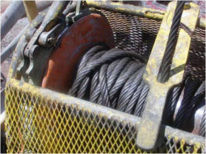 image of Boatlift Cable backlash